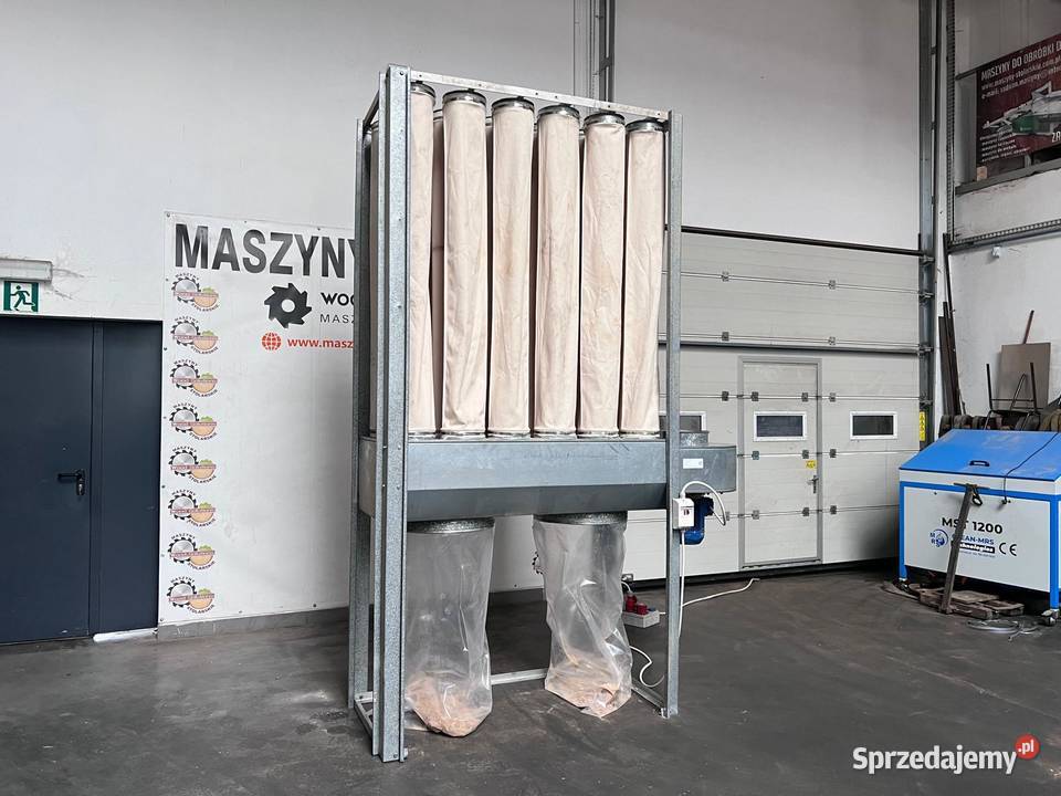 Odciąg filtrowy 2 workowy 3kw Juszczyn sprzedam
