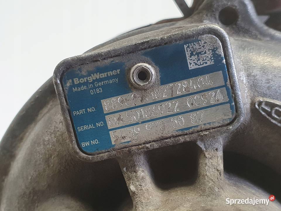 TURBOSPRĘŻARKA Renault Megane III 15 DCI turbo Chełm