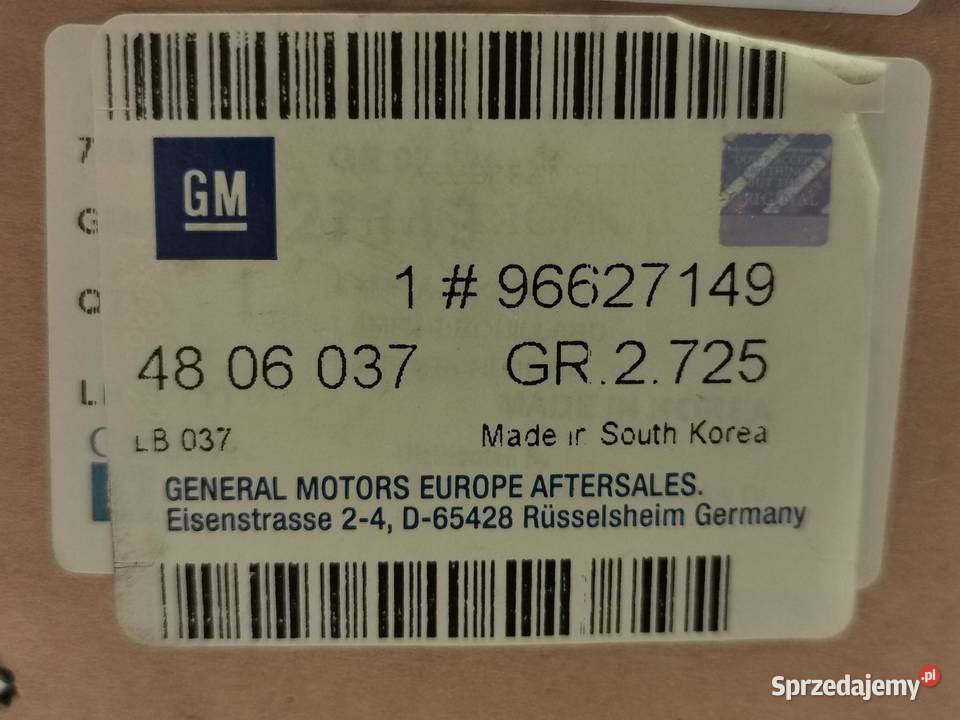 LAMPA PRZECIWMGIELNA HALOGEN LEWY OPEL ANTARA lubelskie sprzedam