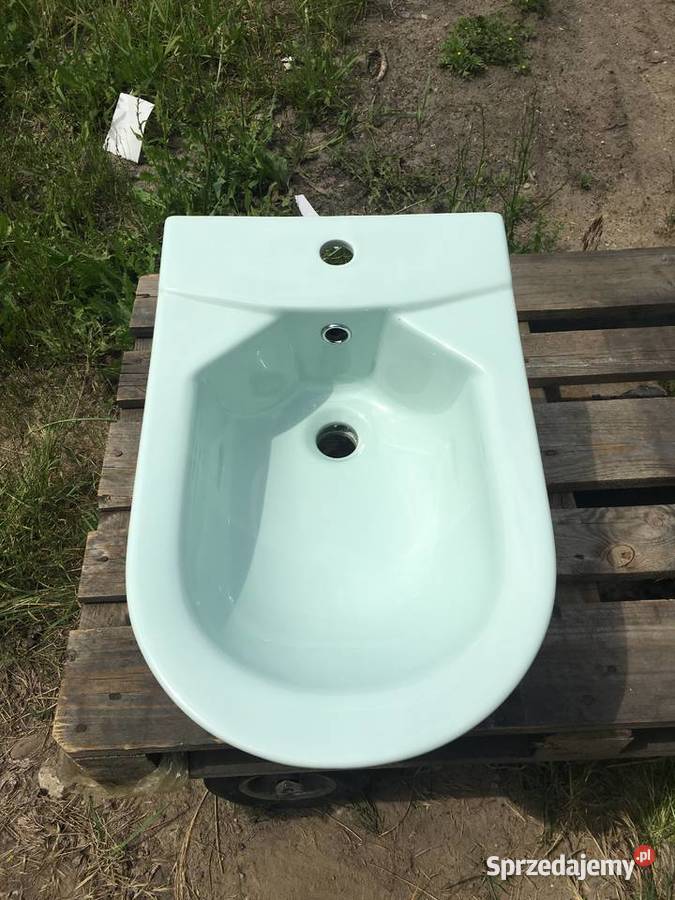 Bidet wiszący seledynowy jade 56x37 firmy WC Pruszków