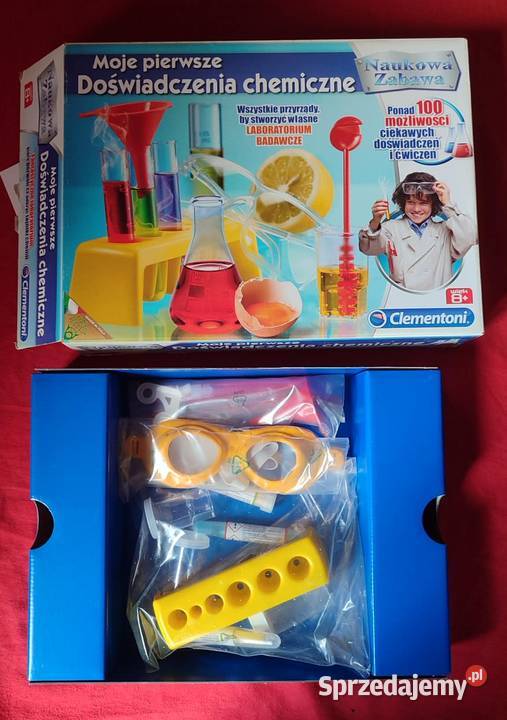 Moje pierwsze doświadczenia chemiczne Naukowa Edukacyjne