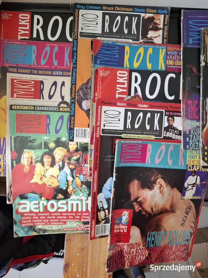 Czasopisma Rock zestaw Kultura i Rozrywka sprzedam