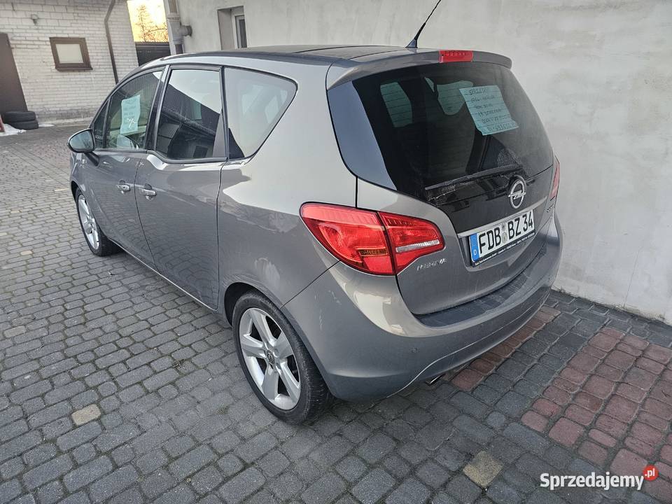 Opel Meriva 14 turbo benzyna 140 koni z Niemiec elektryczne szyby Wieluń