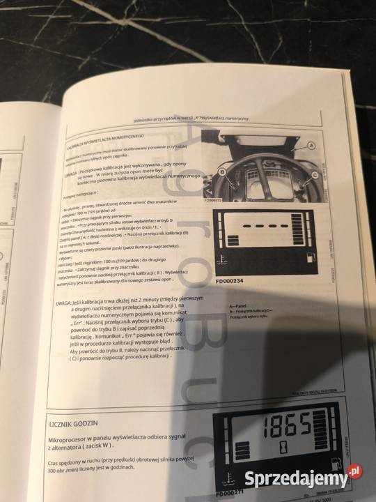 INSTRUKCJA SERWISOWA RENAULT CERES TWINSHIFT 95 sprzedam
