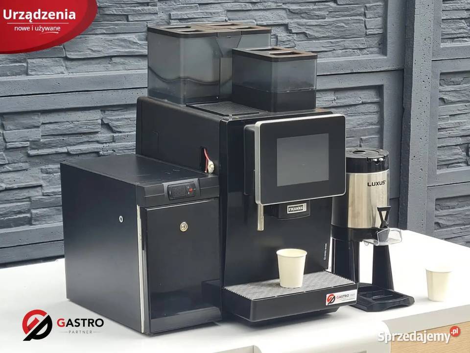 Ekspres do kawy automatyczny Franke A600 lodówka