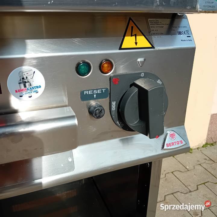 Grill elektryczny ryflowany 36242 Gastronomia Warszawa