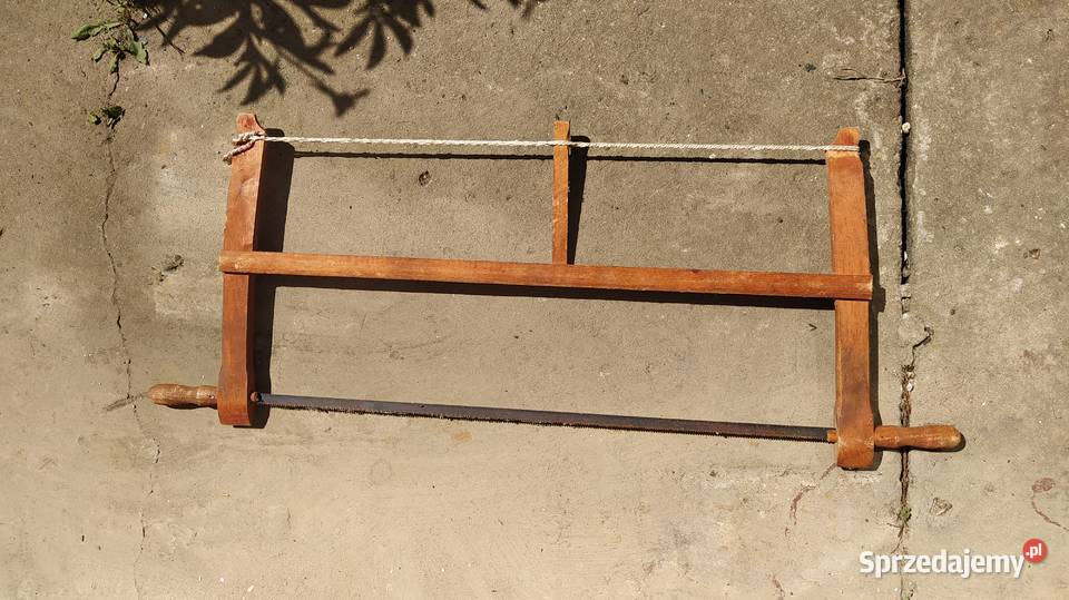 Stara piła stolarska ramowa Kraków