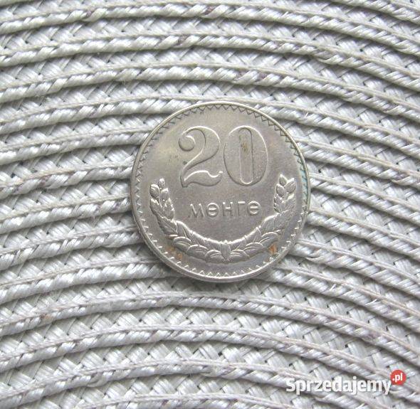 Mongolia 20 Menge 1981r Ładna Kalisz