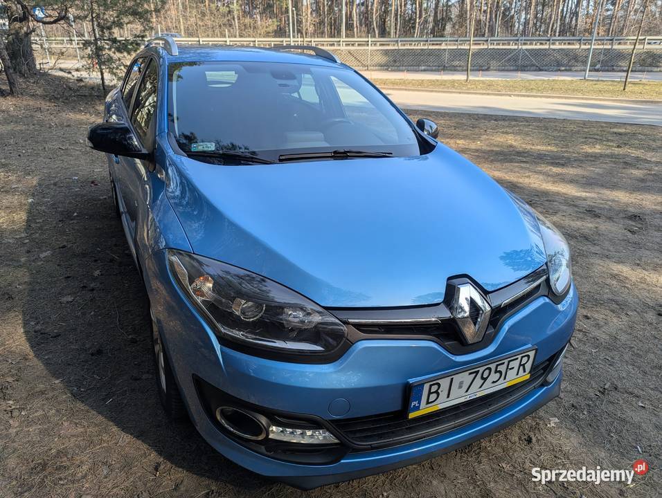 Renault Megane 3 grandtour 12 115 2015 welurowa tapicerka Białystok
