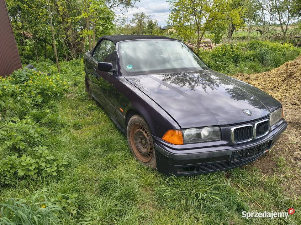 BMW e36 cabrio całą na części wielkopolskie Jaroszyn-Kolonia