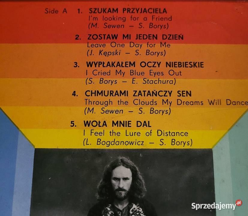 Stan Borys Szukam przyjaciela płyta winylowa z