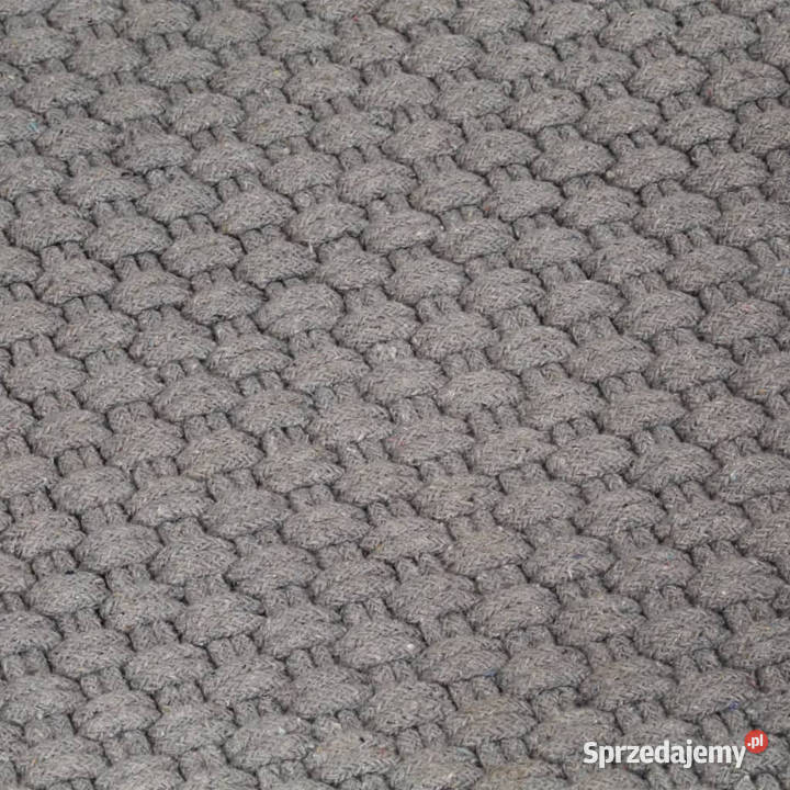 Dywan prostokątny szary 160x230 bawełna WM345122 Pozostałe mazowieckie Warszawa sprzedam