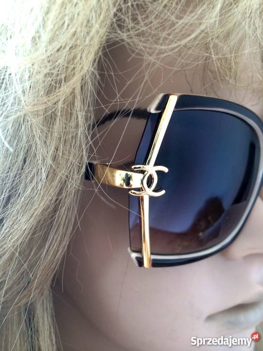 CHANEL OKULARY PRZECIWSŁONECZNE BEŻ BRĄZ