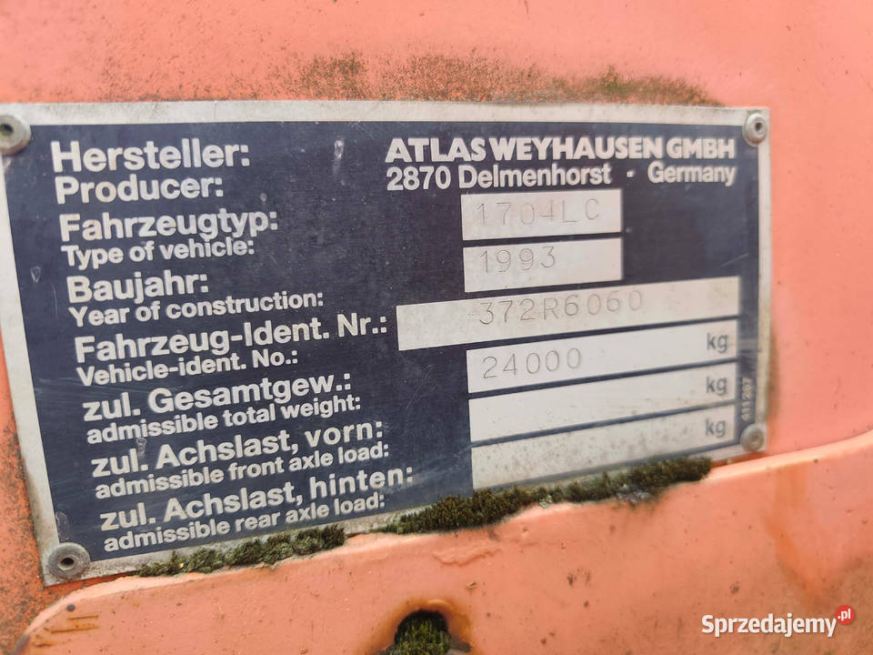 Koparka ATLAS 1704 LC Strzyżew