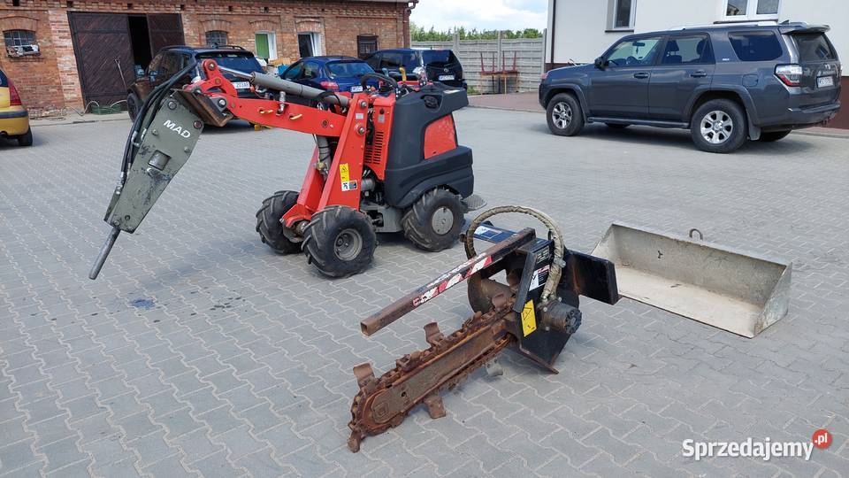 Koparka łańcuchowa miniładowarka Ditch Witch Sochaczew sprzedam