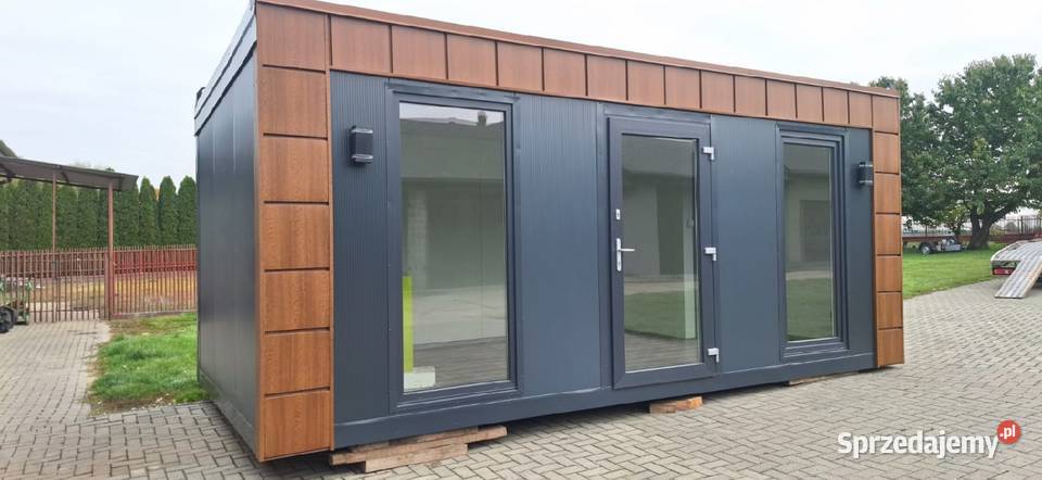 Pawilon biurowohandlowy kontener mieszkalny 6x3 Irządze