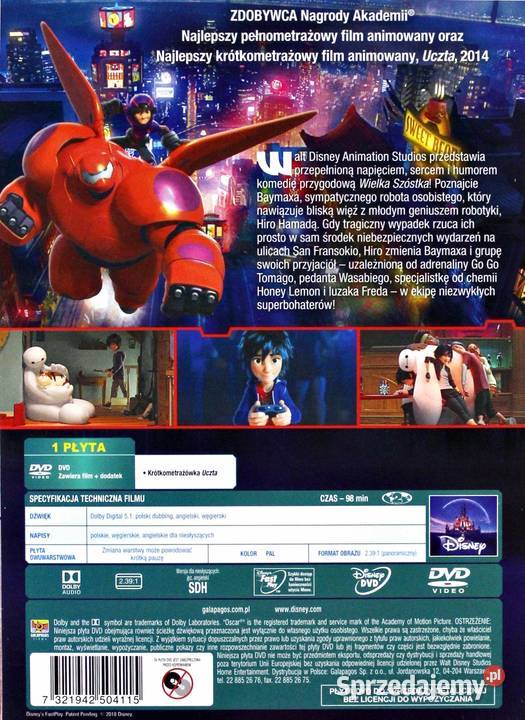 WIELKA SZÓSTKA DISNEY ZACZAROWANA KOLEKCJA