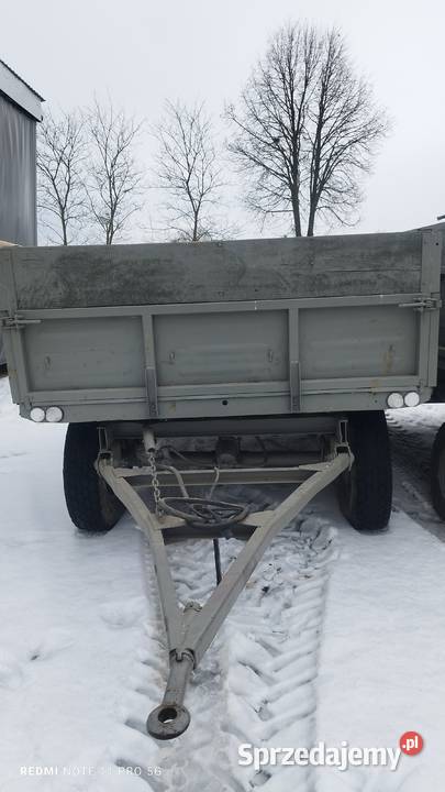 Przyczepa sztywna Nie Wywrotka nieuszkodzony Przyczepy rolnicze Jędrzejów