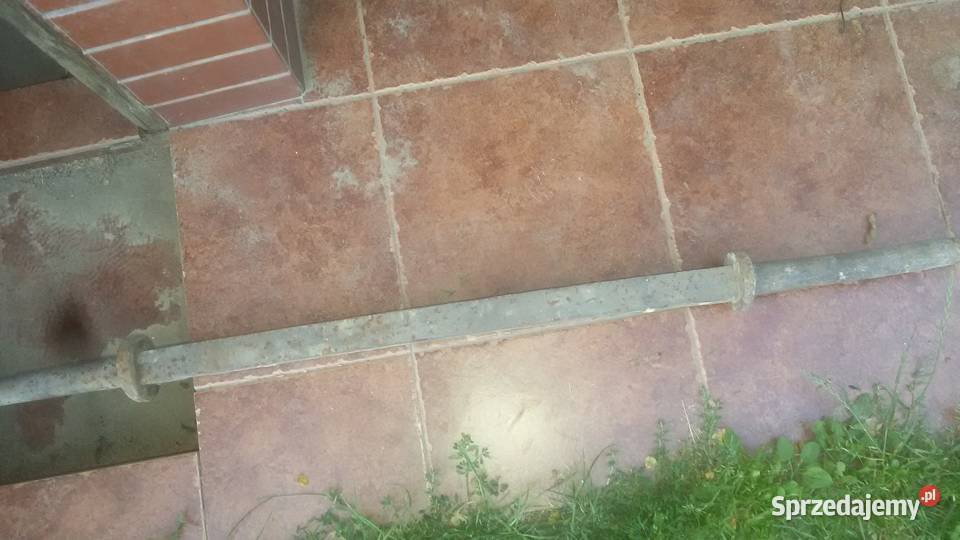 Oś ośka maszyny rolniczej