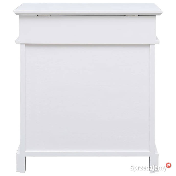Szafka na buty biała 50 x 28 x 58 drewno Warszawa