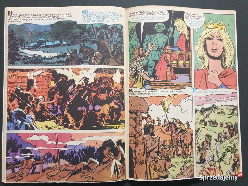 O Smoku Wawelskim i Królewnie Wandzie język Gdynia sprzedam