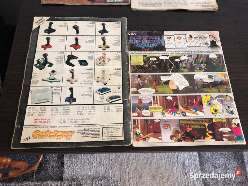 4 magazyny gier komputerowych top secret z lat Krosno