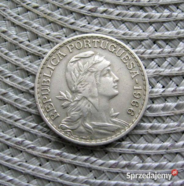 Portugalia 1 Escudo 1966r Kalisz