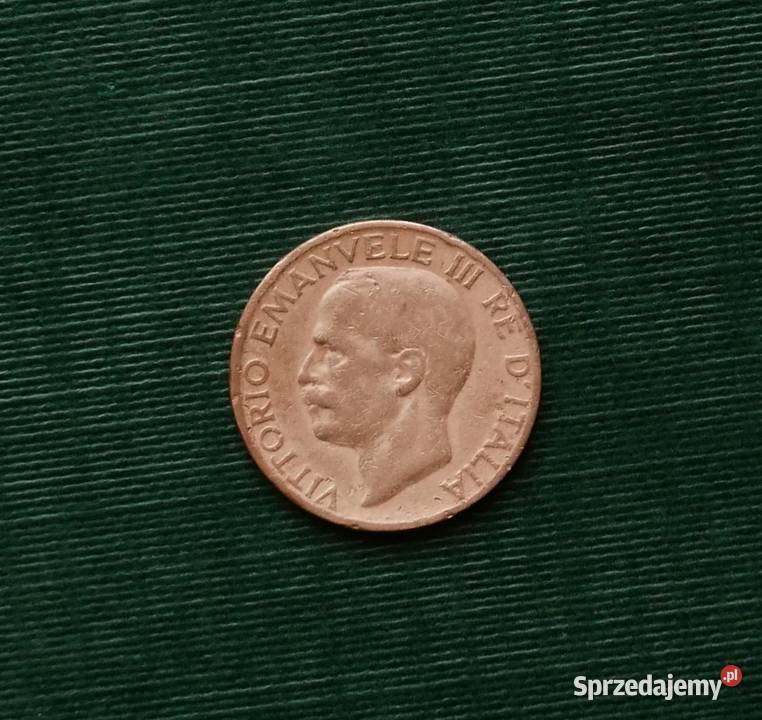 Włochy 5 centesimi 1921r śląskie Gliwice