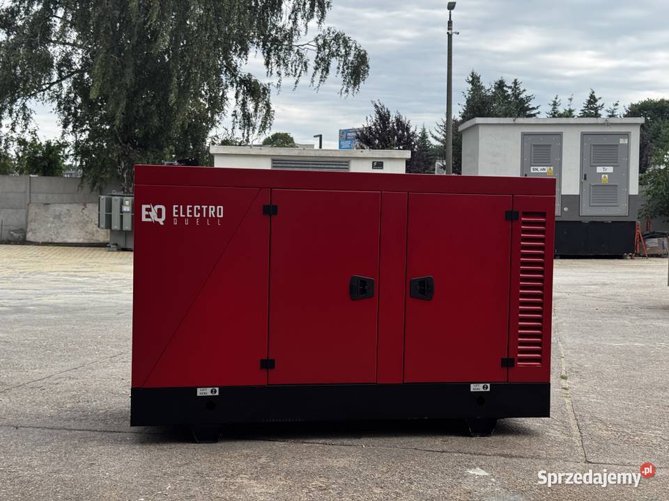 Nowy generator wysokoprężny HYUNDAI 75 kVA z Pleszew
