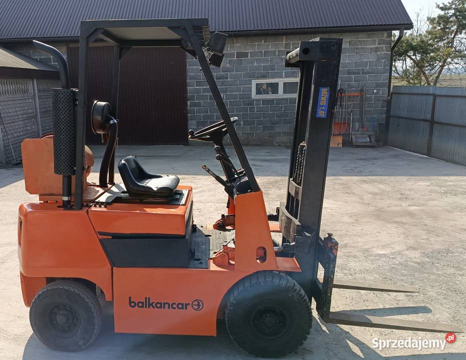 Wózek widłowy balkancar LPG małopolskie Charsznica