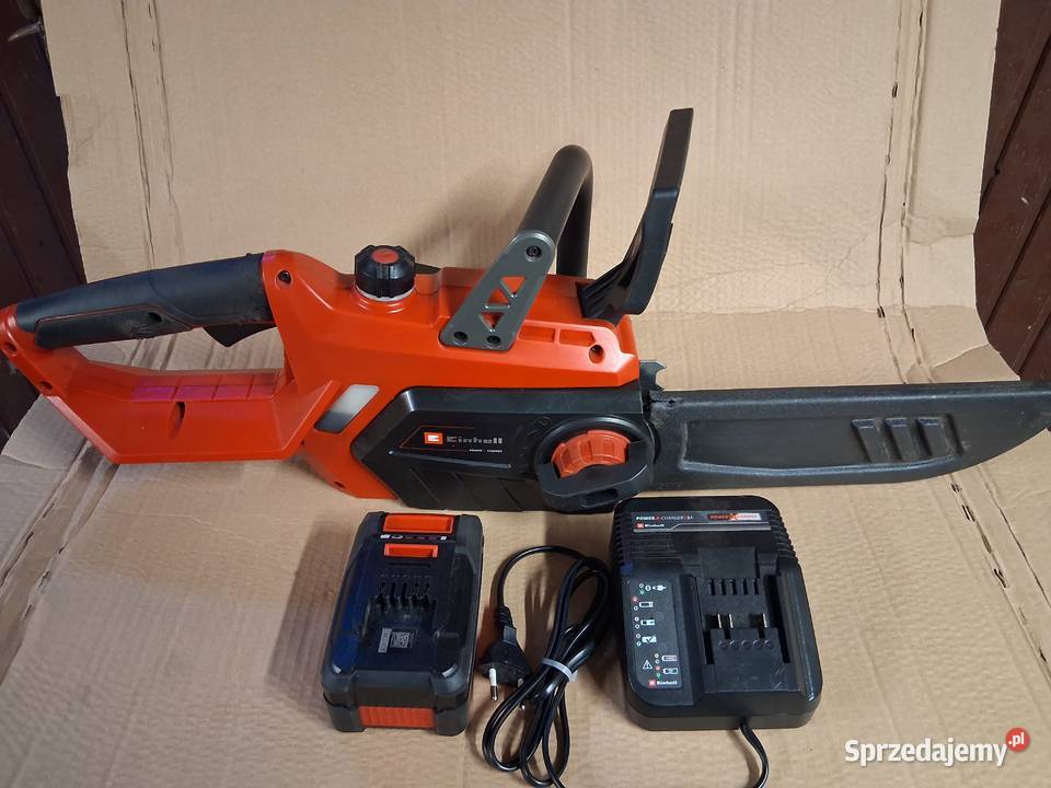 Piła łańcuchowa firmy Einhell zestaw podkarpackie Łańcut