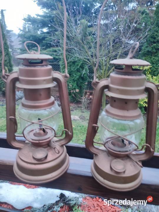 Lampy naftowe Feuer Hand 275 i 276 podkarpackie Dulcza Wielka sprzedam