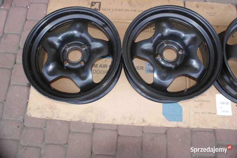 Felgi strukturalne 16 4x108 ET20 i ET23 jNowe stalowe Samochodowe sprzedam