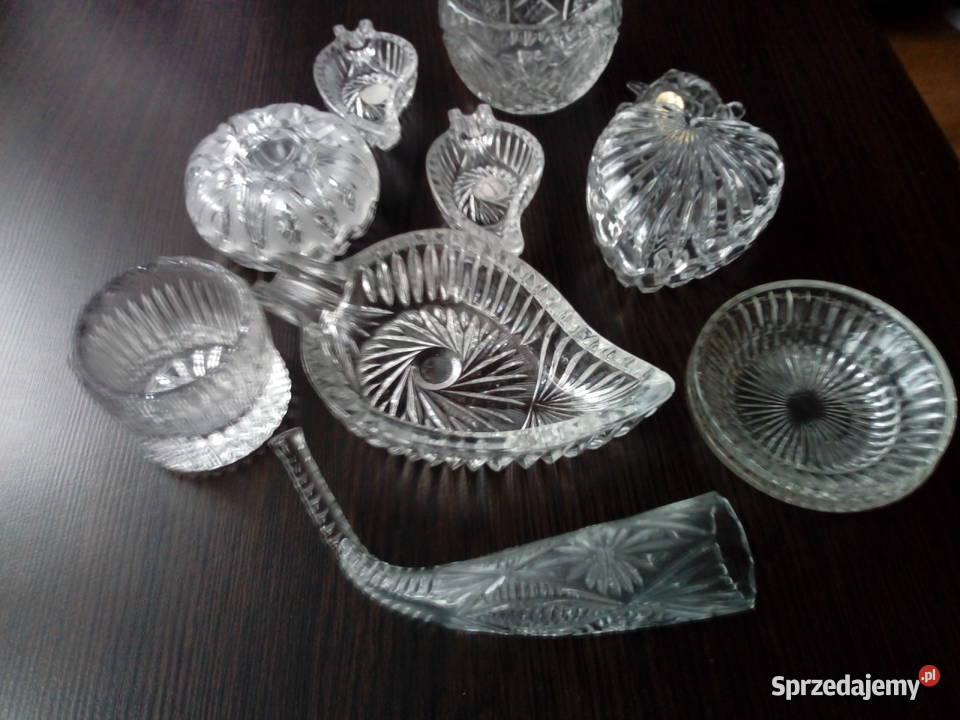 Krysztalowe puzderka Choszczno sprzedam