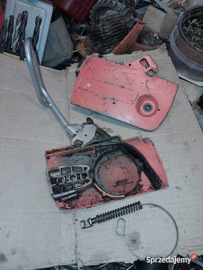 Dźwignia hamulca z osłoną husqvarna 444 Żywiec