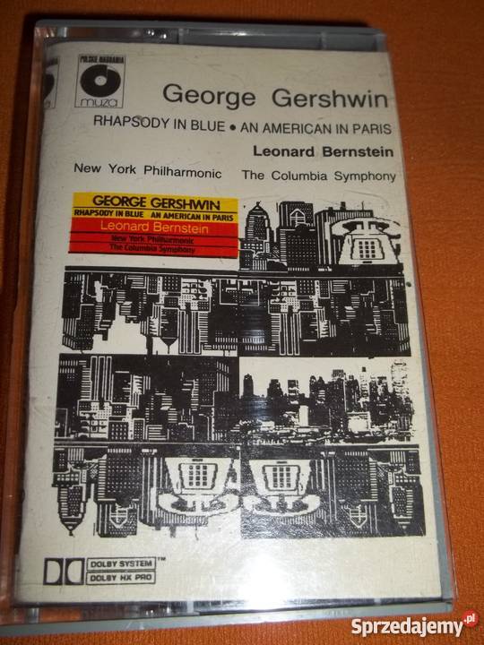 George Gershwin kaseta magnetofonowa Łódź