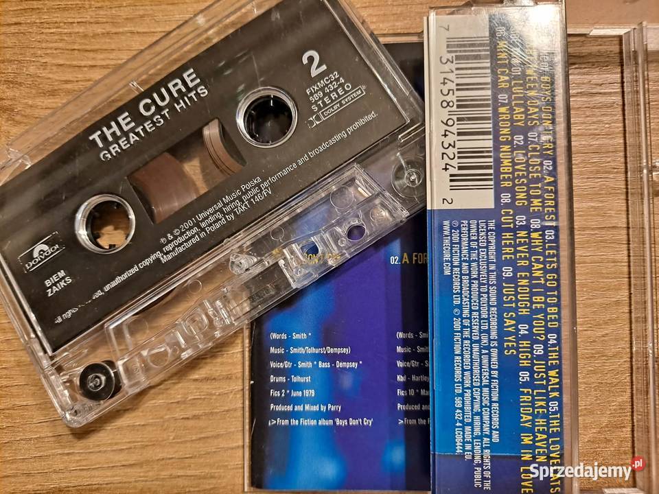 The Cure Greatest Hits KASETA Kraków