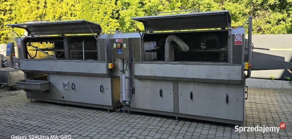 Myjka pojemnikow z osuszaczem Nowicki Produkcja śląskie Dobieszowice