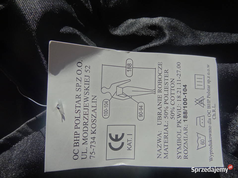 Odzież robocza sprzedam