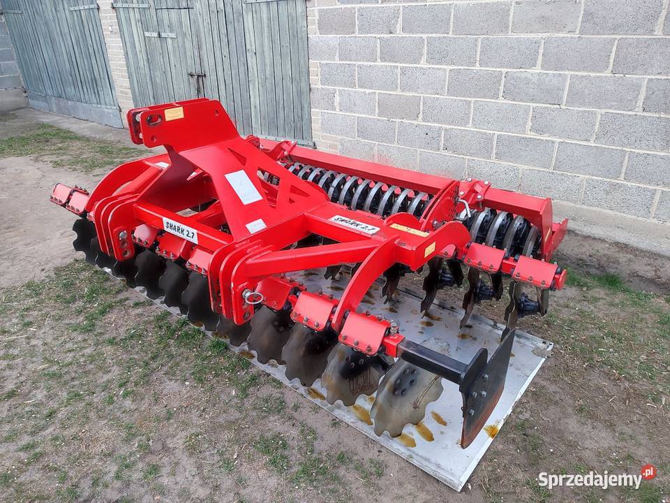 Brona talerzowa Grano System SH 27m wal daszkowy nieuszkodzony Głowno