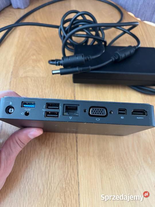 Stacja dokująca Dell K17A zasilacz 180W komplet Pozostałe Warszawa