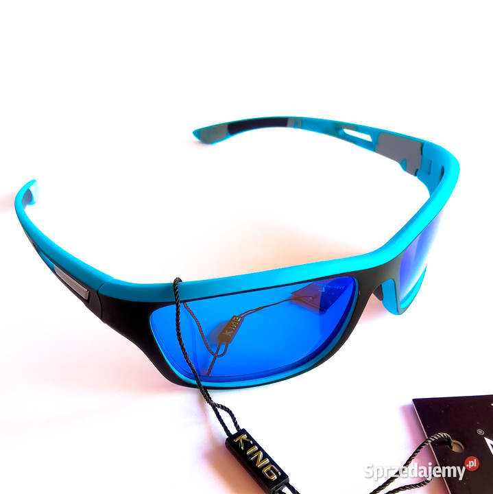 OKULARY PRZECIWSŁONECZNE POLARYZACYJNE HD BLACK Galanteria i dodatki Mysłowice