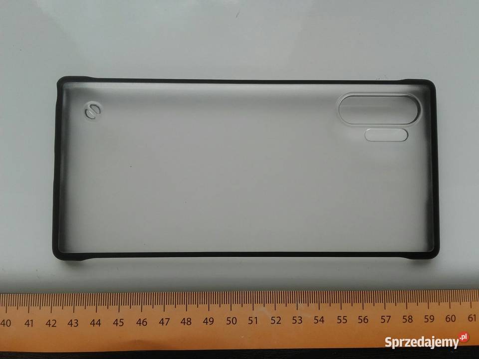 Etui Galaxy Note10 przezroczysty tył z brzegiem Bydgoszcz sprzedam
