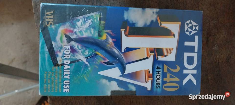 Kasety Audio TDK FE 10 VHS TDK 240 Kielce