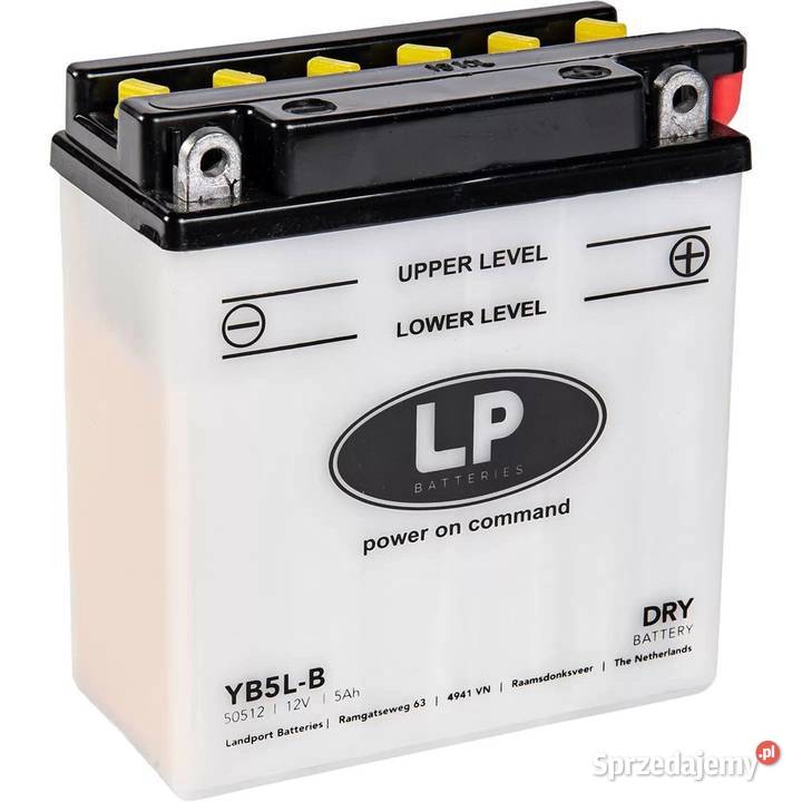 Akumulator motocyklowy Landport YB5LB 12V 5Ah Kalisz