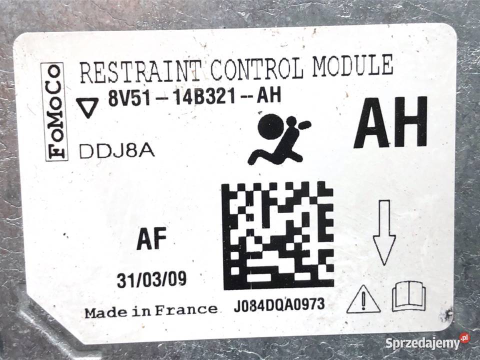 SENSOR AIRBAG FORD FIESTA MK7 8V5114B321AH