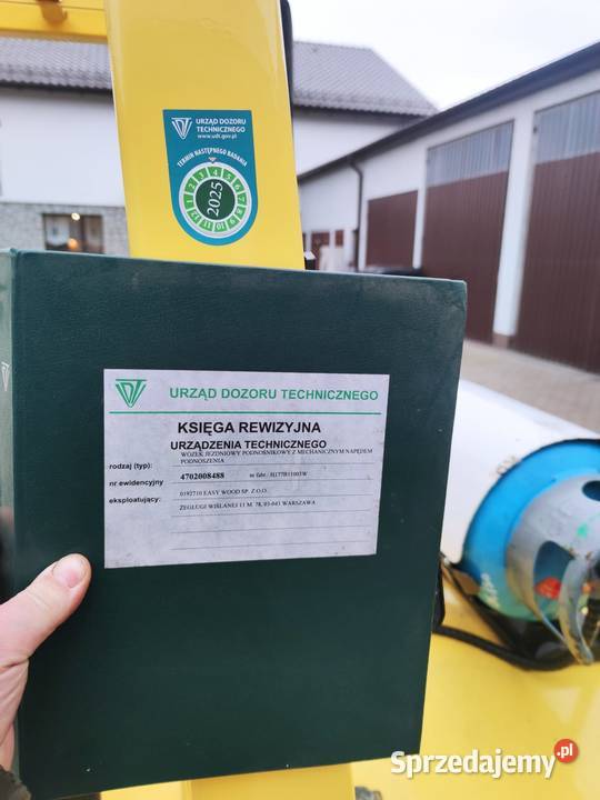 Wózek widłowy Hyster H 32 XML aktualny UDT wielkopolskie Koźmin Wielkopolski