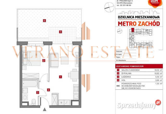 Stylowe 2 pokoje ogródek garaż Warszawa