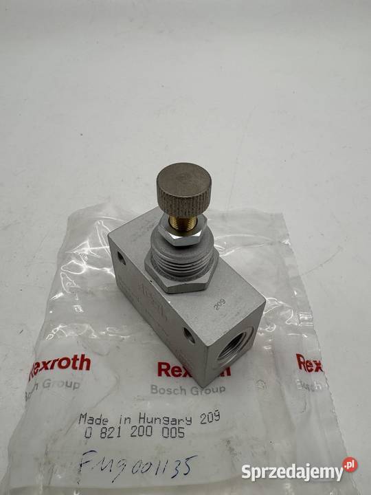 Rexroth 0821 200 005 Zawór dławiąco zwrotny