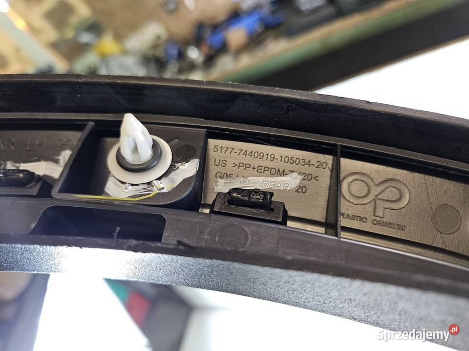 BMW X5 G05 LISTWA BŁOTNIKA PRAWY TYŁ PRAWA TYLNA wielkopolskie Międzychód